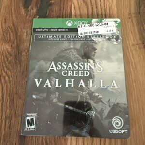 Assassin's Creed Valhalla Ultimate Steel Book Edition (Xbox 1 One, 2020) Tested